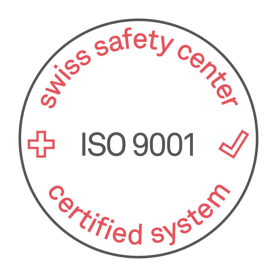 encom AG ISO 9001:2015, Swiss safety canter