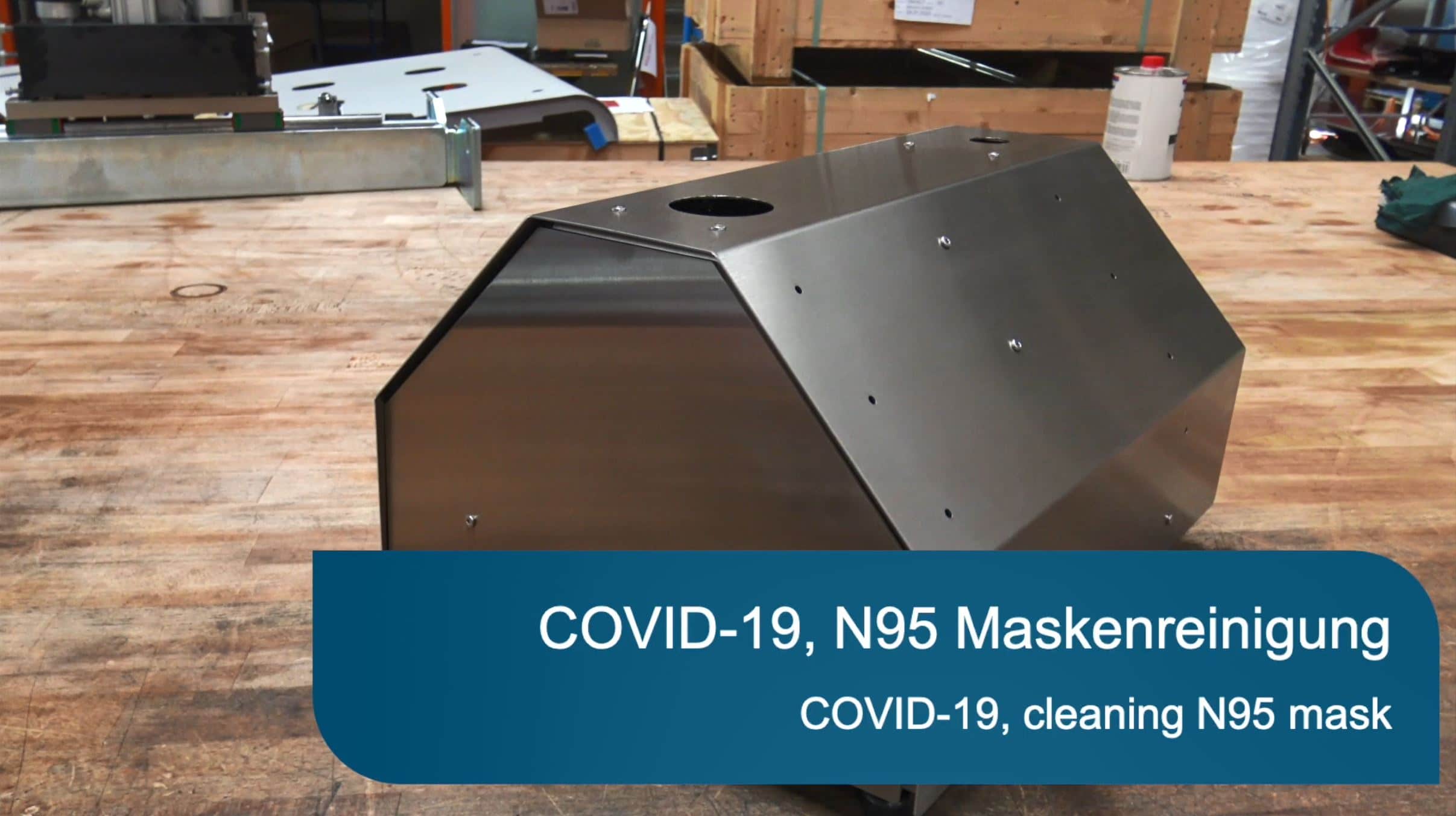 COVID-19, N95 Maskenreinigung